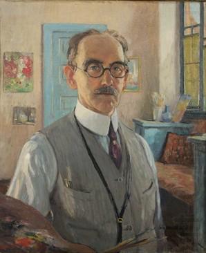 Colin Campbell Cooper Self-Portrait oil painting picture